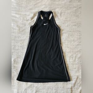 Nike Black and White Racerback Dress